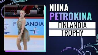 Niina PETROKINA (EST) | Women Free Skating | Finlandia Trophy 2024 | #GPFigure