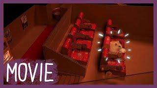 Hamster kong goes to a movie theater!