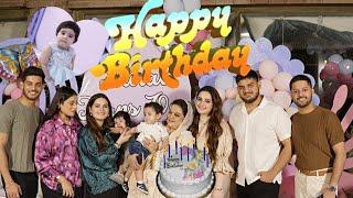 Miral’s first birthday celebration  | finally first vlog with miral  | best birthday.