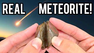 I Cut Open REAL METEORITES to See What’s Inside..￼