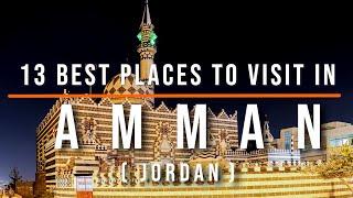 13 Places to Visit in Amman, Jordan | Travel Video | Travel Guide | SKY travel