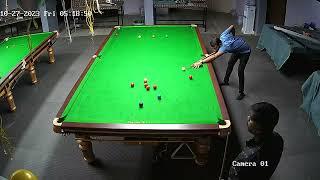 Mohd Ghouse Snooker Break of 91 at ROCKET SNOOKER ACADEMY