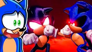 Reacting To DARK SONIC vs SONIC.EXE Fight Animation