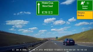 ROAD TRIP 2019 PART 17: SERBIA - A1/E75 Beograd - Novi Sad - Subotica - Hungary