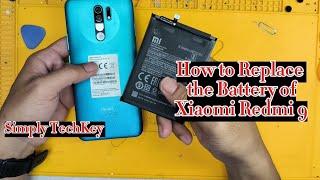 How to Replace Xiaomi Redmi 9 battery (BN54) #xiaomi #redmi9 #batteryrepair #simplytechkey