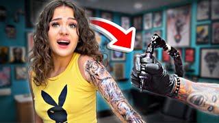 GETTING MY FULL ARM TATTOO…