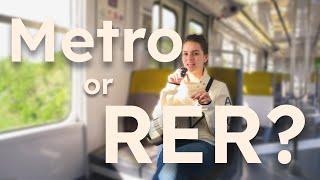 Navigating the Paris Metro vs. Paris RER