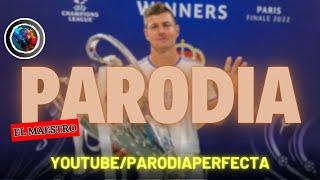 Canción de TONI KROOS - EL MAESTRO DE LOS PASES - TOP 3 MEJORES MEDIOCAMPIESTAS | Parodia Perfecta