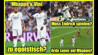 Sind Mbappe & Vini zu egoistisch? | Muss Endrick spielen? | Arda meckert Mbappe an!