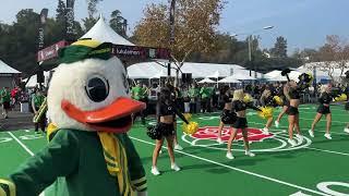 Oregon Cheer Rose Bowl Rally 12/31/2024