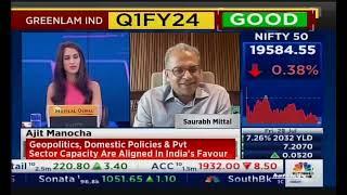 Mr. Saurabh Mittal’s interaction with CNBC-TV18