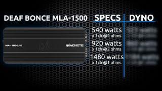 Deaf Bonce MLA-1500 Amp Dyno