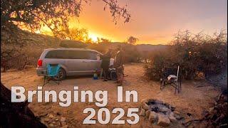 Van Life | New Years Eve Boondocking In The Desert !