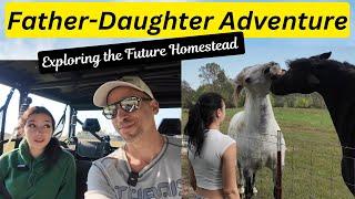 City Girl Meets the Countryside: Father-Daughter Day Exploring Our Future Homestead (Episode 6)