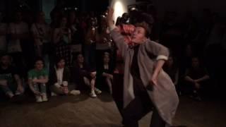 Jeka(X-Vibes) & Snow(MIJ) freestyle exchange | Footwork House Jam