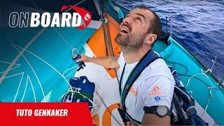 Sam Goodchild vous apprend à envoyer un gennaker | Vendée Globe 2024