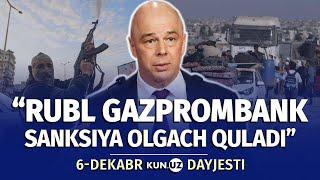 Xon Yunusdagi qirg‘in va Hama shahridan ayrilgan Bashar Asad — 6-dekabr dayjesti