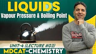 MDCAT I Liquids I Unit 4 I Lec # 3 I Prof. Wajid Ali Kamboh | WAK Entry Test