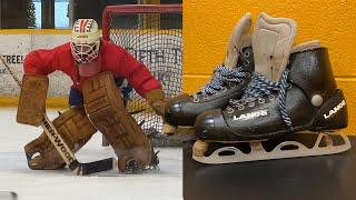 First Time Using Vintage Goalie Skates