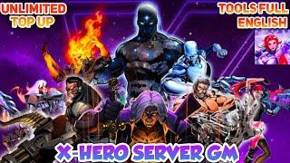 Epic Heroes X Hero ENG 'Server GM' - GM Tools Full , Unlimited Recharge , Get ALL Hero Mythic