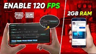 Enable 120 FPS  How to get 90 FPS in Bgmi | BGMI 120 FPS