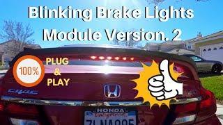 Blinking Brake Lights Module version 2