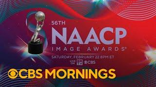 Chlöe Bailey and NAACP President Derrick Johnson reveal nominees for 56th NAACP Image Awards