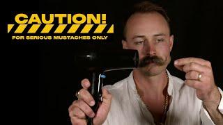 How To Style The Perfect Handlebar Mustache | Death Grip All-Natural Extra Strong Extra Tacky Wax