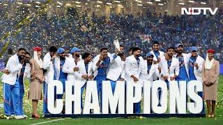 India Winning Moment Today | India Lift Champions Trophy 2025 Cup