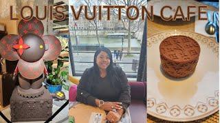 LOUIS VUITTON CAFE PARIS, FRANCE VLOG FLYBOO DOES EUROPE LET'S GO SHOPPING #louisvuitton #paris