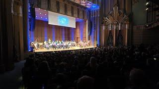 Thousands of students visit the Fox Theater for Spokane Symphony Day