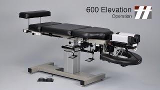 600 Elevation Operation: Thuli Chiropractic Table