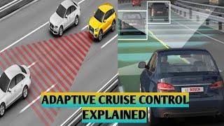 How Adaptive Cruise Control Works? "Safe Driving Experience"