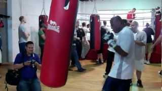 Glen Johnson Heavy Bag Workout