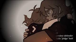 matt & pidge | "it was night when you died"