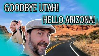 From Zion Utah to Flagstaff Arizona | Travel Vlog | RV Lifestyle