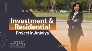 Properties for sale in Antalya | Investment And Residential Project - Hotel concept project