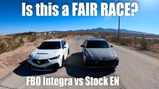 TUNED 2024 Integra Type S vs Stock Elantra N DCT RACE!