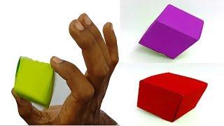 How To Make A Paper Seamless Cube | Very Easy & Simple Step By Step Instruction