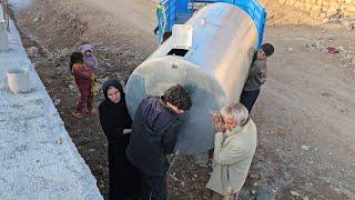 "Bringing a tanker by Reza for Susan and her young children by buying the landlord"