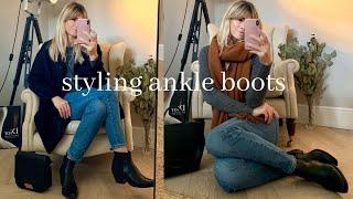 How To Style ANKLE BOOTS this Autumn | Fall 2020 FASHION