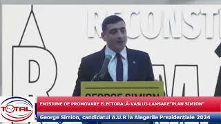 VIDEO//STUDIO ELECTORAL VASLUI LANSARE”PLAN SIMION”