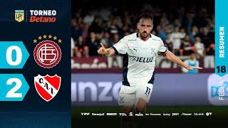 LANÚS 0 - 2 INDEPENDIENTE I Resumen del partido | #TorneoBetano 2024