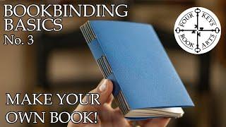 Bookbinding Basics: Chapter 3 - Full Multi-Section Bookbinding Tutorial: The Slotted Wrapper Binding