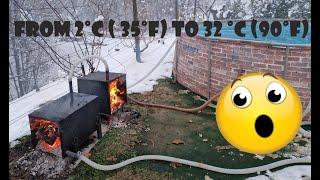 Simple Home Made Pool Heater WORKS IN WINTER  better than solar power pool heater