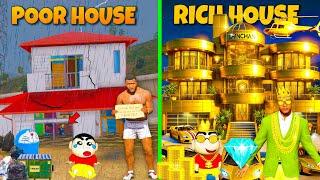Franklin, Shinchan & Doraemon’s POOREST to RICHEST Transformation in GTA 5!  Millionaire Lifestyle!