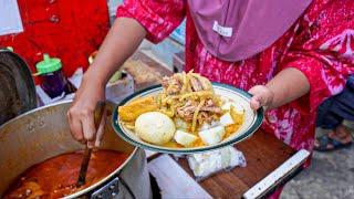 LONTONG SAYUR TOPING TULANGAN SEMBUNYI DALAM PASAR YG JUALAN IBU2 LAGI HAMIL !!