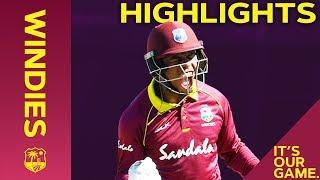 Hetmyer Hits Hundred As Windies Strike Back | Windies vs England 2nd ODI 2019 - Highlights