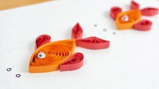 Paper Quilling Fish for Kids: Paper Art and Crafts by CraftiKids
