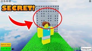 How to make A SECRET TEXT in Obby Creator! | Roblox | superJ